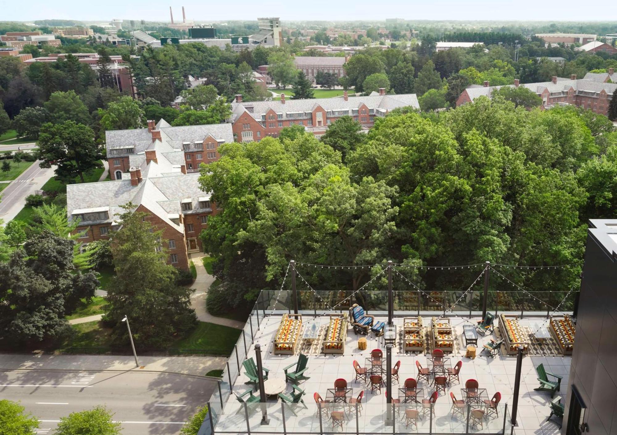 Graduate By Hilton East Lansing Hotel Exterior foto